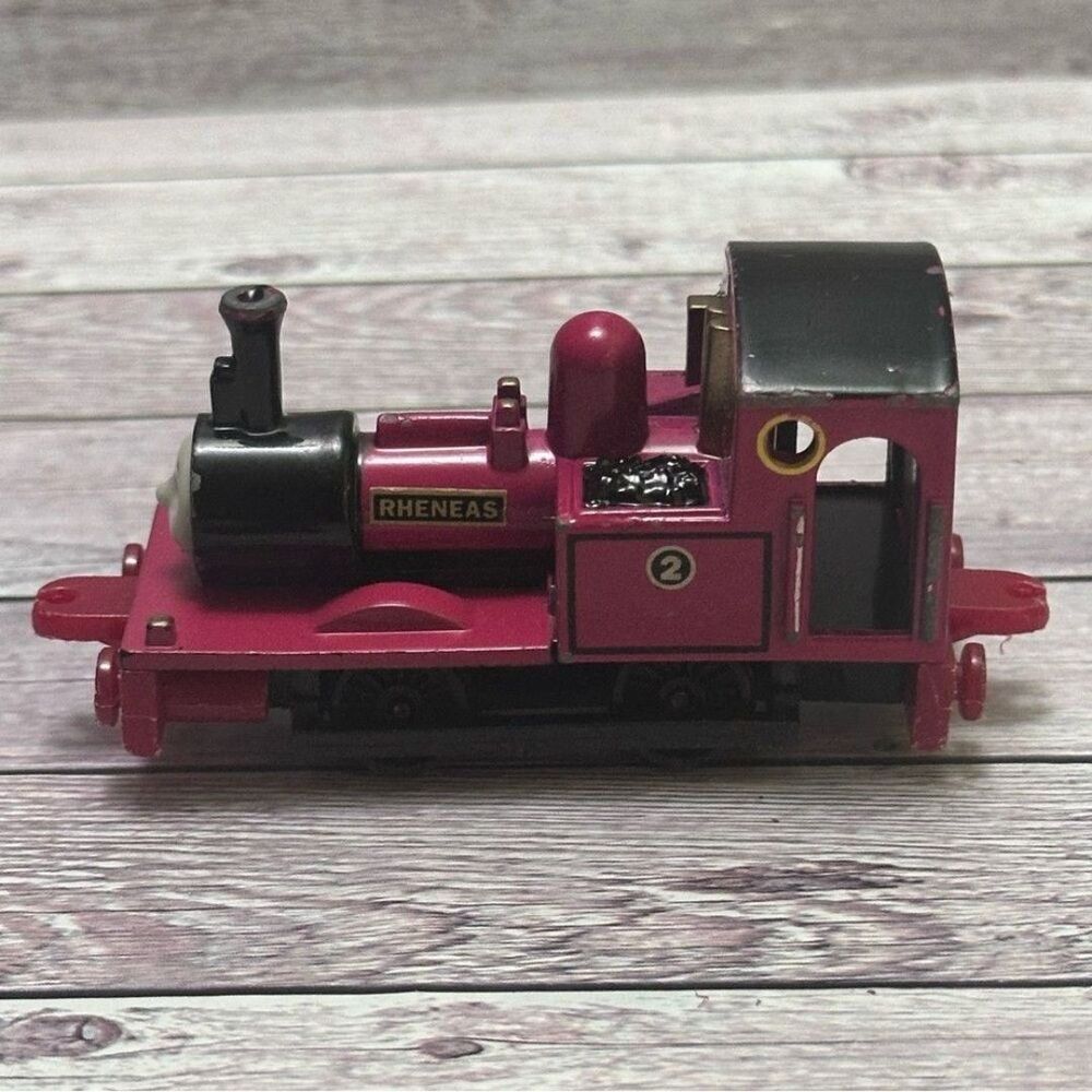 Thomas & Friends ERTL Diecast RHENEAS #2 vintage Train 1990 - Picture 7 of 8